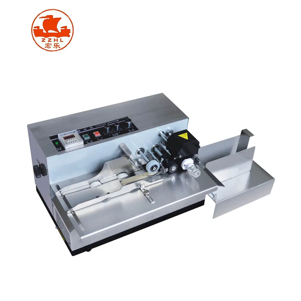 100 Ex-Factory Price Stainless Steel Solid-Ink Coding Machine (Iron) Wide Spray Date Printer