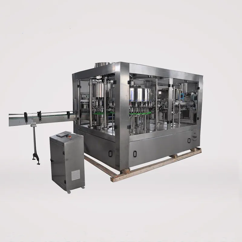 2000b/h 500ml Drinking Water Bottle Rinsing Filling Capping Machine