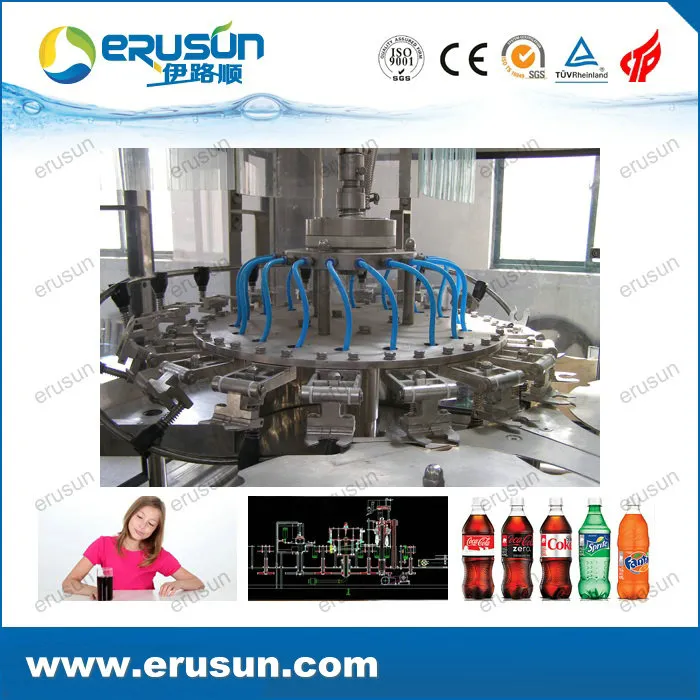 2000bottles Isobaric Filling Carbonated Water Machine