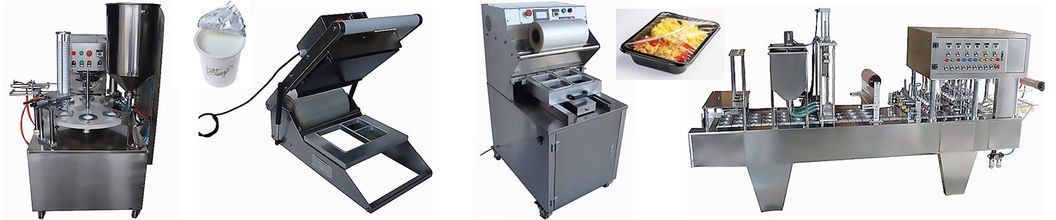 2000per Hour Automatic Water/Juice/Milk/Syrup Plastic Cup Filling Sealing Machine