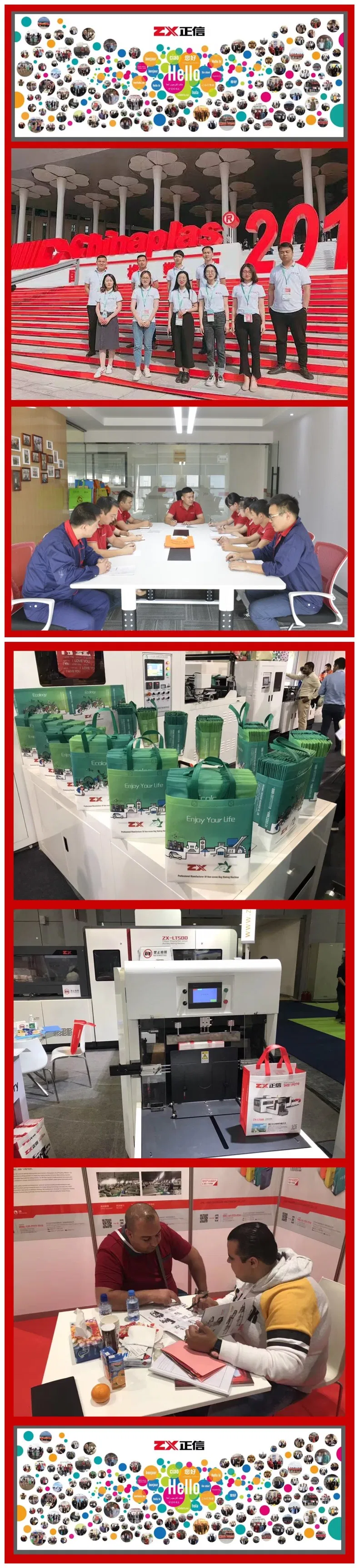 2018 Hot Selling Non-Woven D-Cut Bag Making Machine