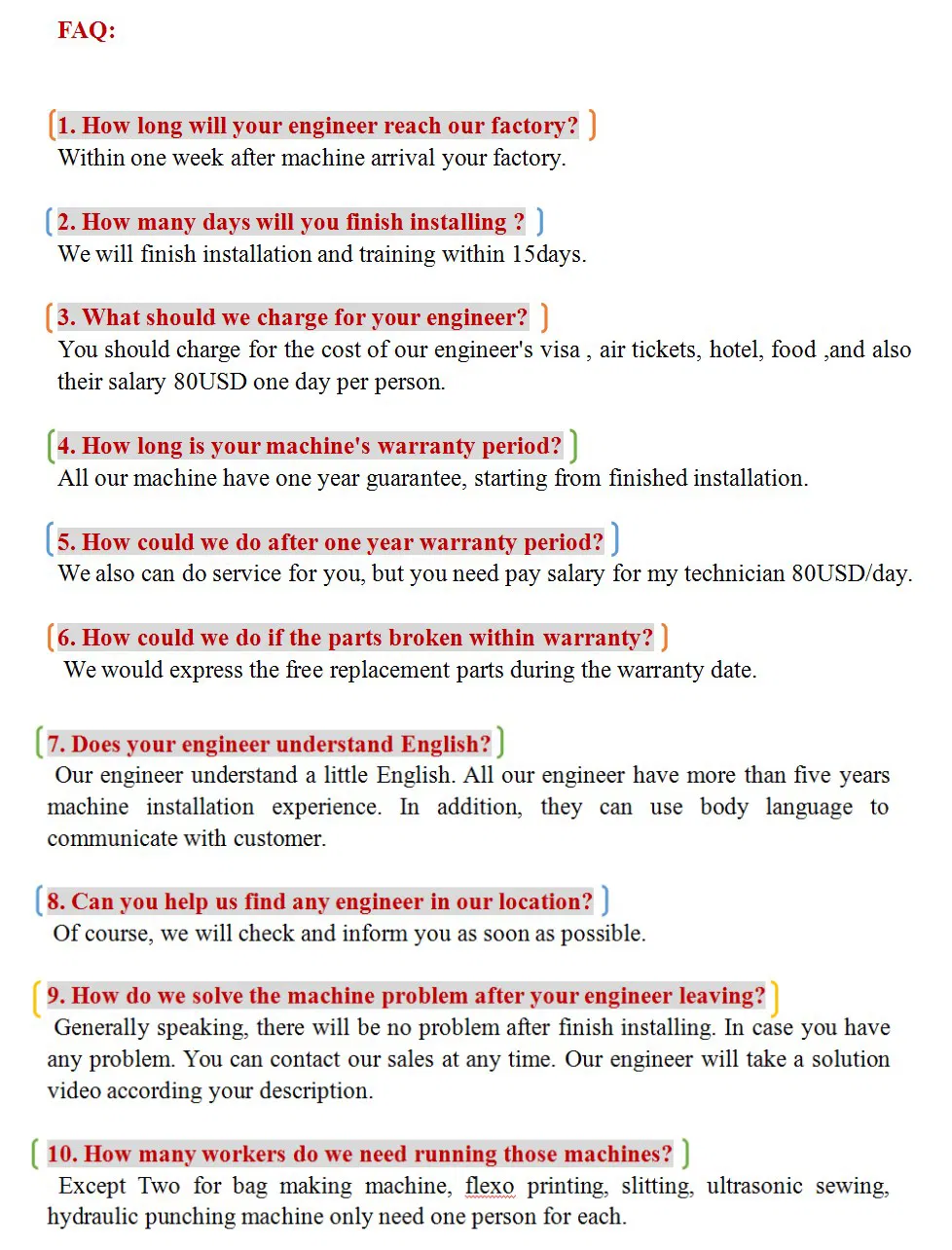 2018 Hot Selling Non-Woven D-Cut Bag Making Machine