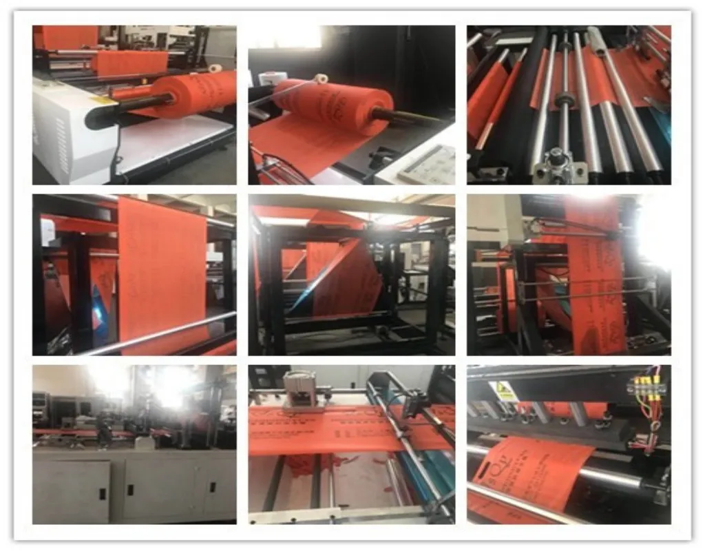2018 Hot Selling Non-Woven D-Cut Bag Making Machine