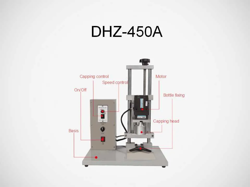 450A Semi-Auto Electrical Capping Machine