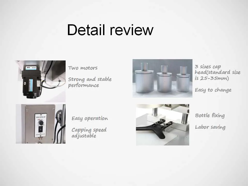 450A Semi-Auto Electrical Capping Machine