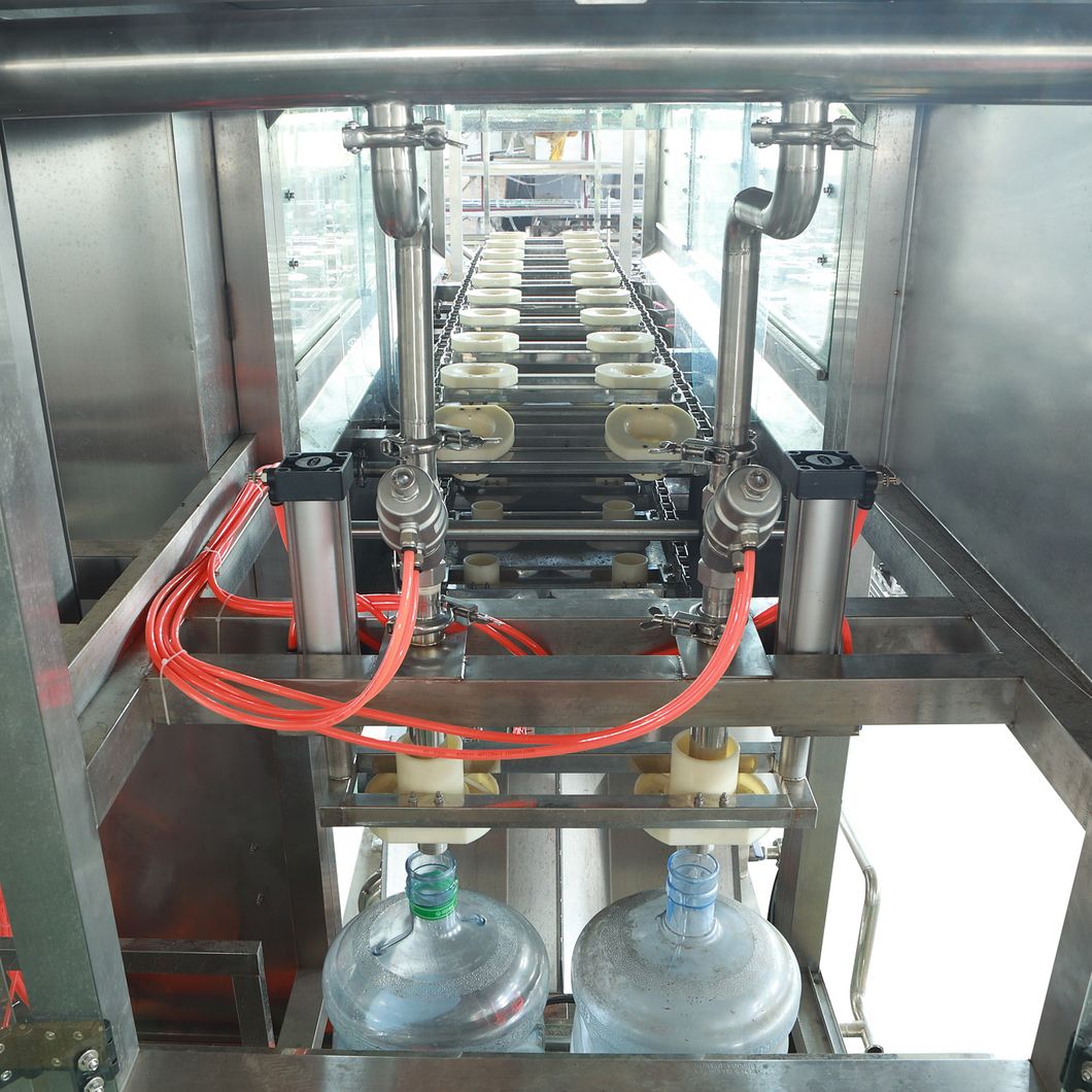 450bph 5 Gallon Jar Bottle Washing Filling Capping Line