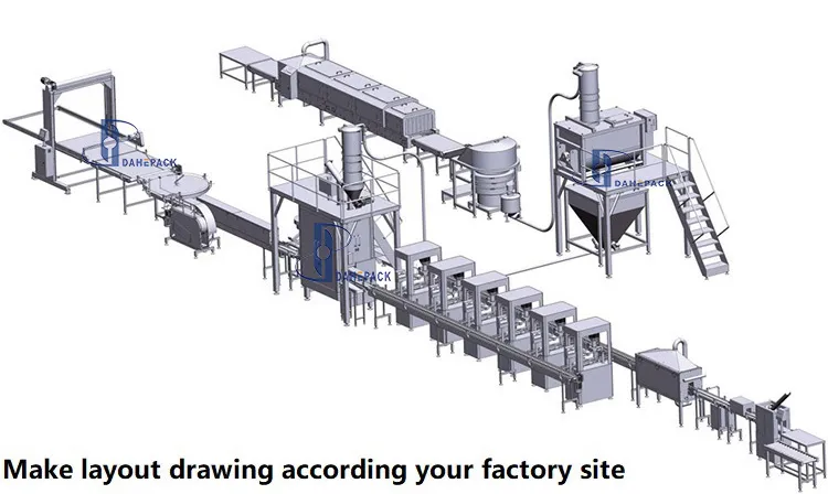 502# Can Milk Powder Automatic Powder Filling Machine