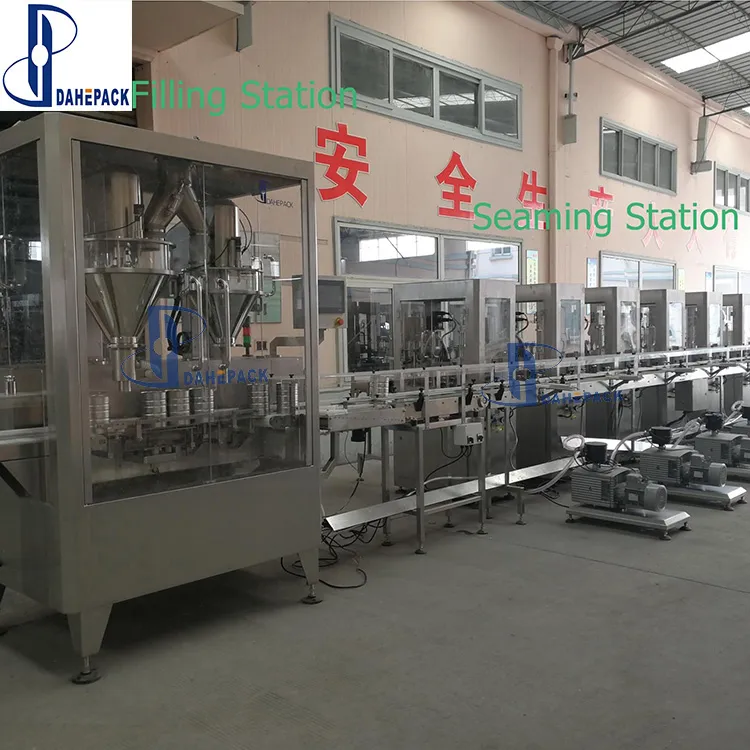 502# Can Milk Powder Automatic Powder Filling Machine