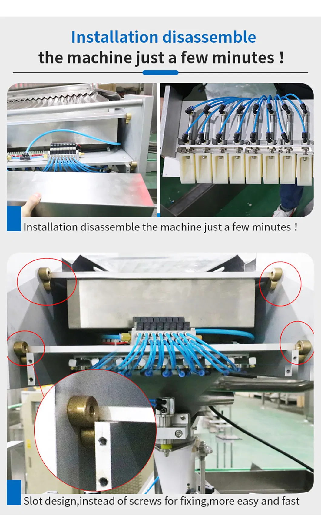 8 Lane High Speed Automatic Electronic Tablet Pill Capsule Counting Machine