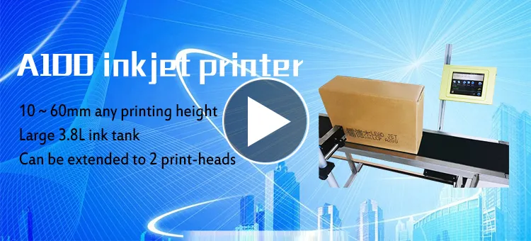 A100 Inkjet Printer Machine / Large Character Inkjet Printer