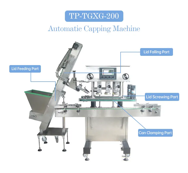 Automatic Capping Machine Plastic Bottle Capper