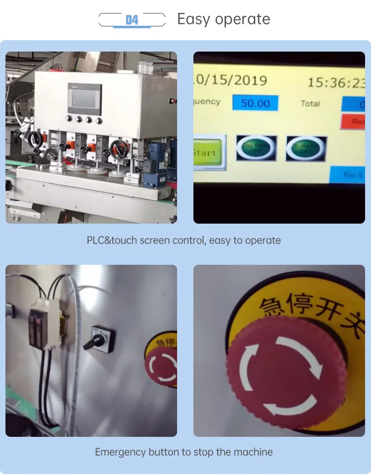 Automatic Capping Machine Plastic Bottle Capper