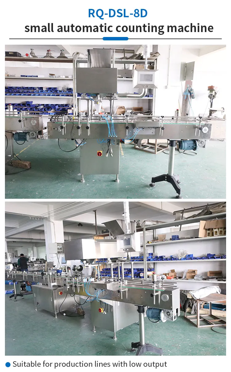 Automatic Capsule Bottle Filling Counting Machine