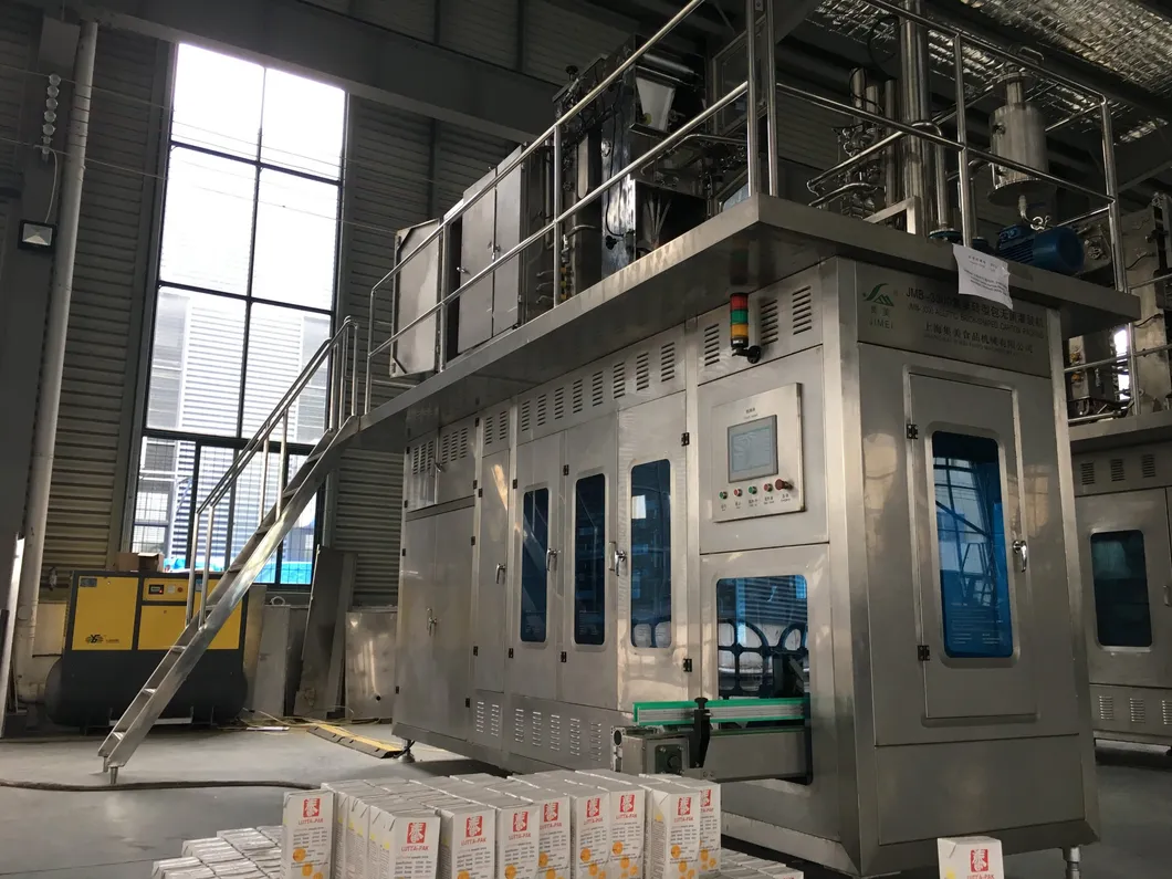 Automatic Filling Machine Milk Aseptic Carton Filling Machine Juice Filling Packing Machine