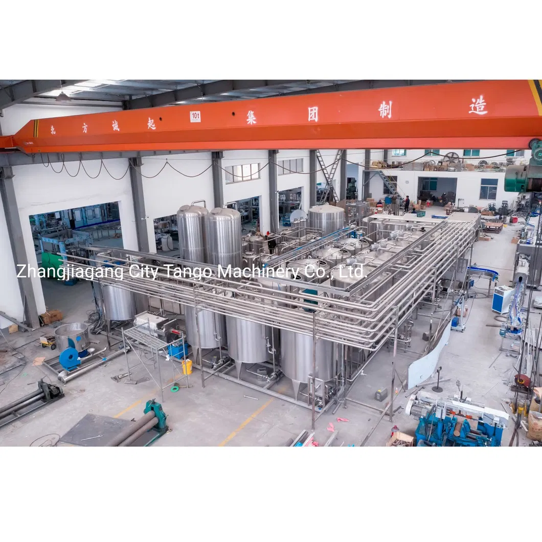 Automatic Glass Plastic Bottle Beverage Mineral Drink Water Juice Washing Filling Sealing Production Line Bottling Packing Machine