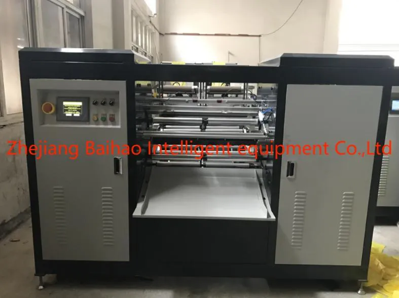 Automatic Linkage Double Lines Garbage Bag Trash Bag Making Machine