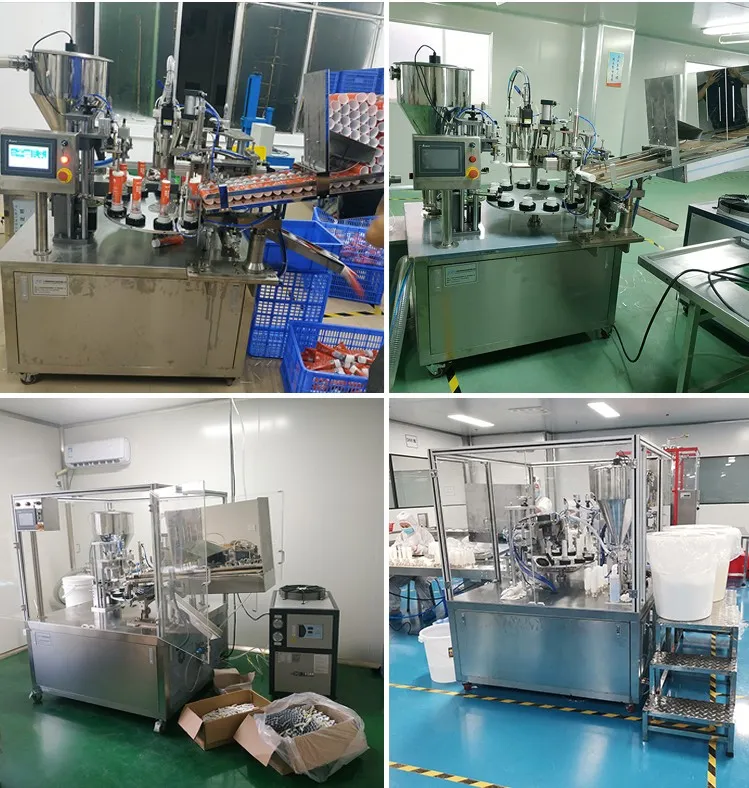 Automatic Liquid Glue Tube Filler and Sealer Epoxy Resin Ab Adhesive Mini Super Glue 502 Filling Machine