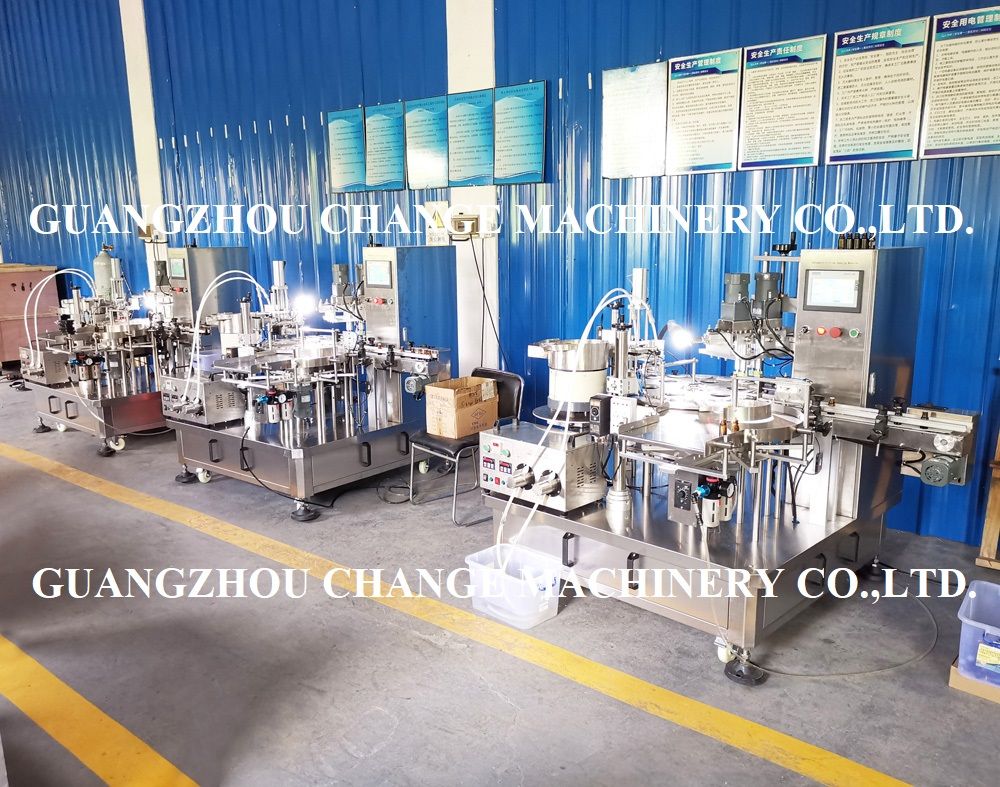 Automatic Monoblock Essential Oil Filling Capping Machine