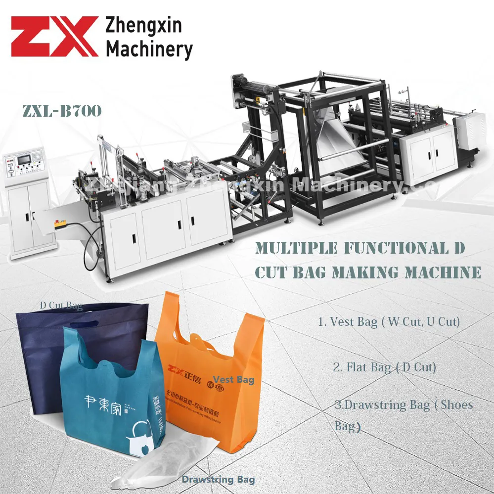 Automatic Non Woven Bag Making Machine Price (ZXL-B700)