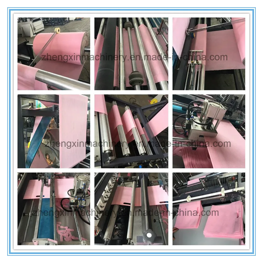 Automatic Non Woven D-Cut Bag Making Machine (zxl-b700)