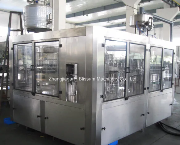 Automatic Not From Concentrate Basil Seed Jucie Bottling Machine