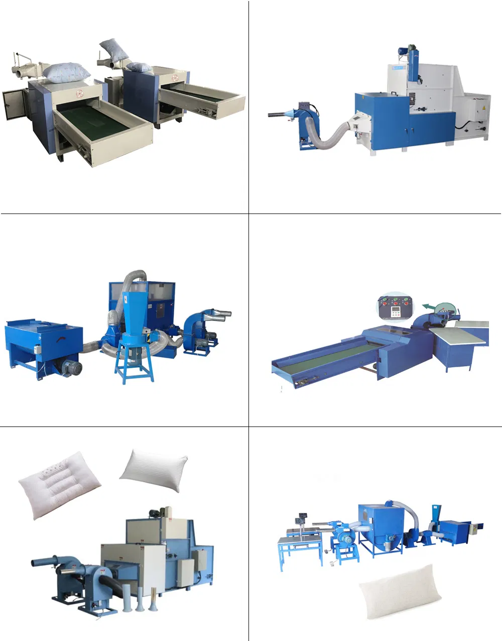 Automatic Pillow Stuffing and Weighting Machine Fiber Pillow Filling Machine