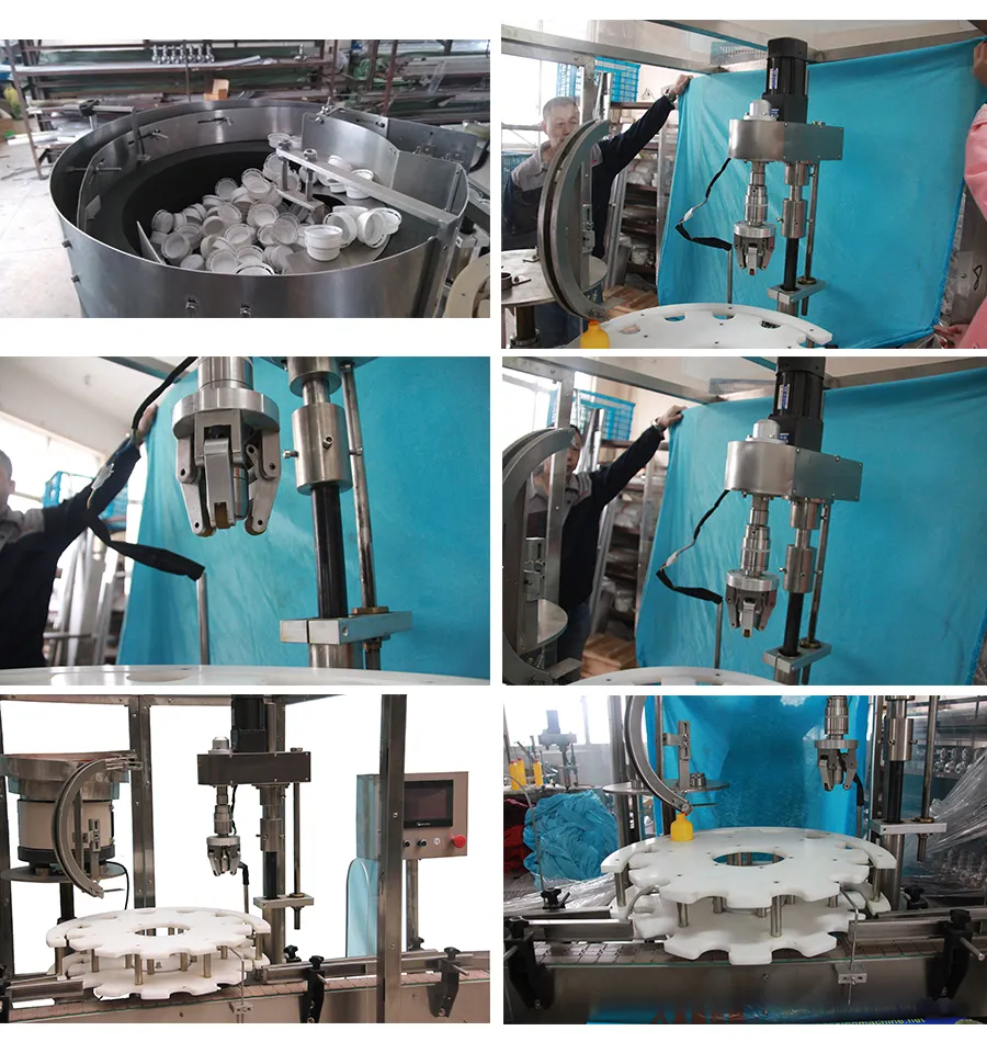 Automatic Rotary Capping Machine with Protection Cover (HC-50)