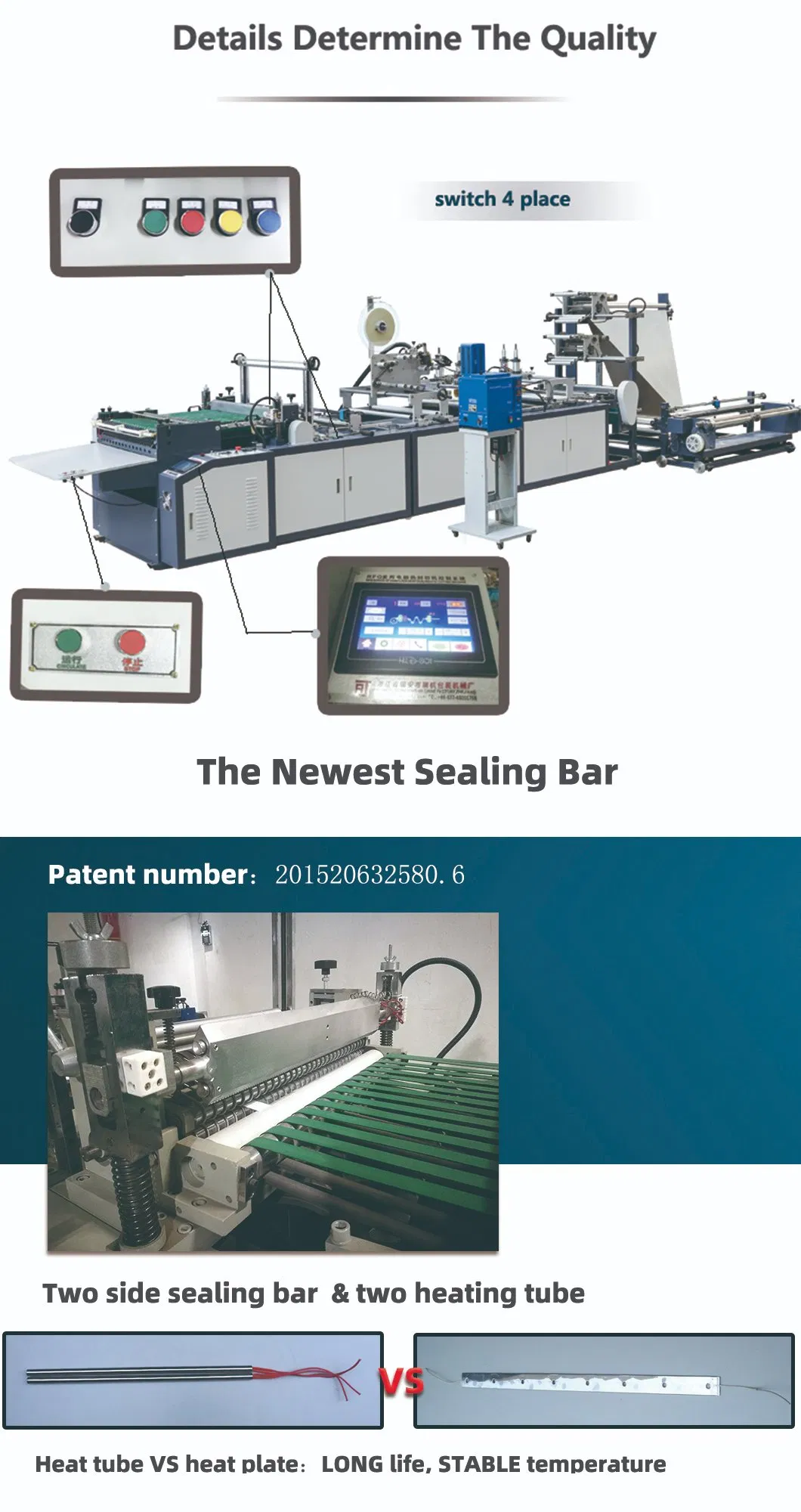 Automatic Sda Poly Post Delivery Bag Making Machine