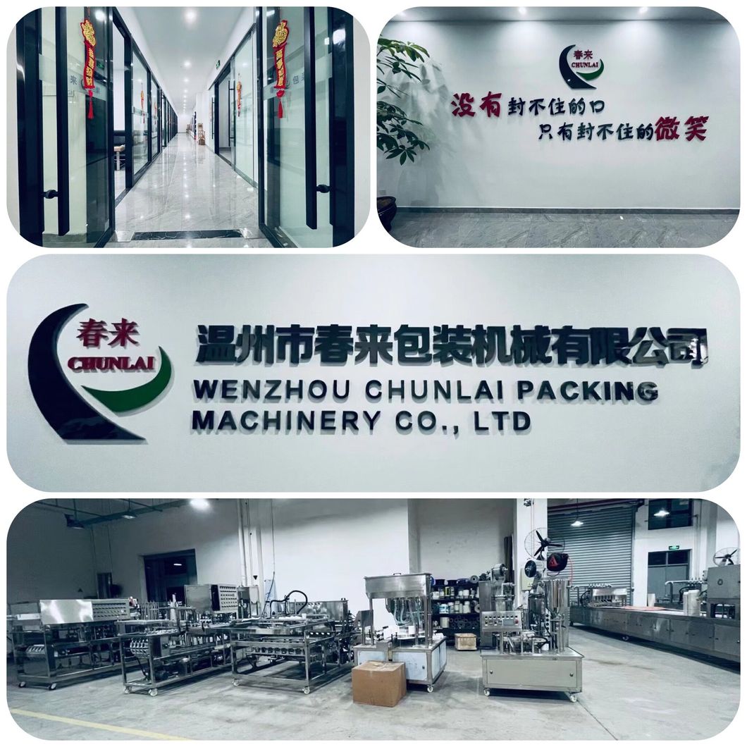 Chunlai Automatic Plastic Food Tray Packaging Machine Plastic Lunch Box Tray Sealing Machine