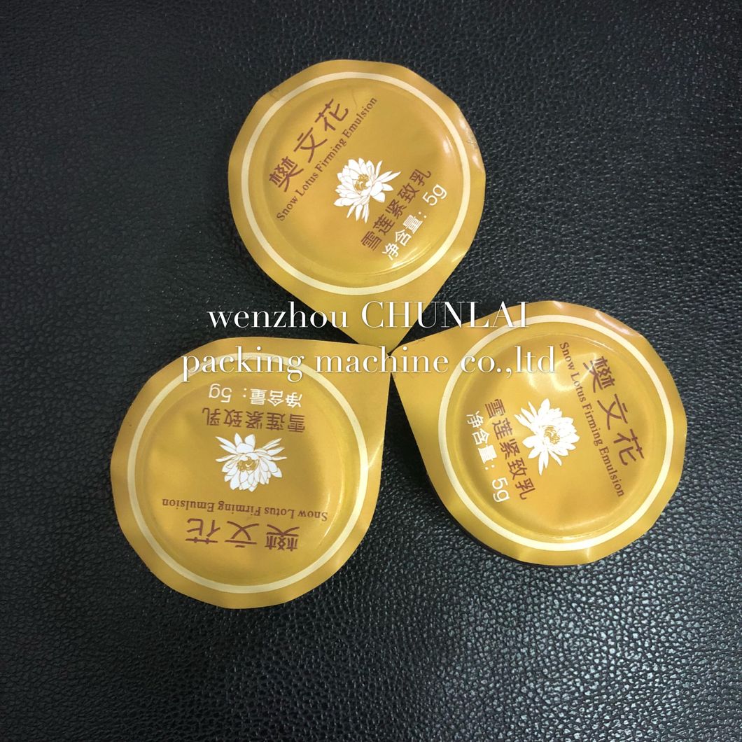 Automatic Straight Line Aluminum Lid Aluminum Cup Honey Filling and Sealing Machine