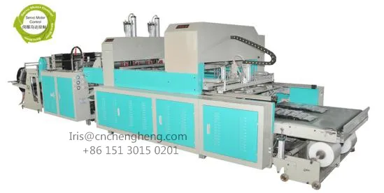 Automatic T-Shirt Bag Making and Packing Machine