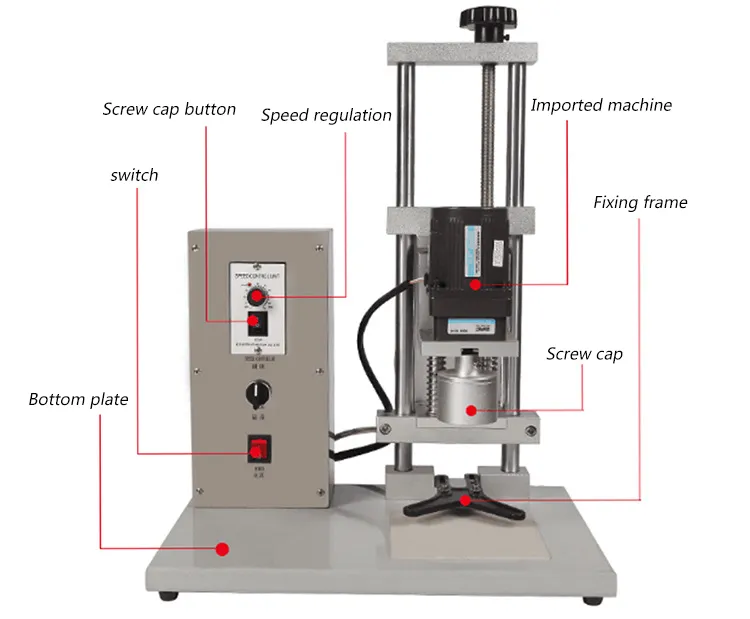 Beverage Desktop Capping Machine Juice Capping Machine for Factory
