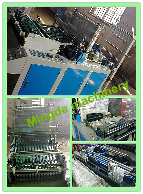 BOPP Computer Control Heat Cutting Bag Making Machine for Plastic Packing Bag
