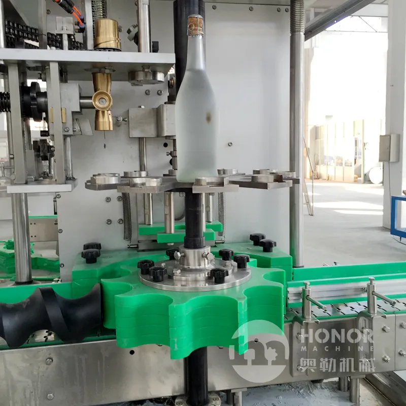 Bottle Alcoholic Beverage Whisky Aseptic Packaging Filling Machine