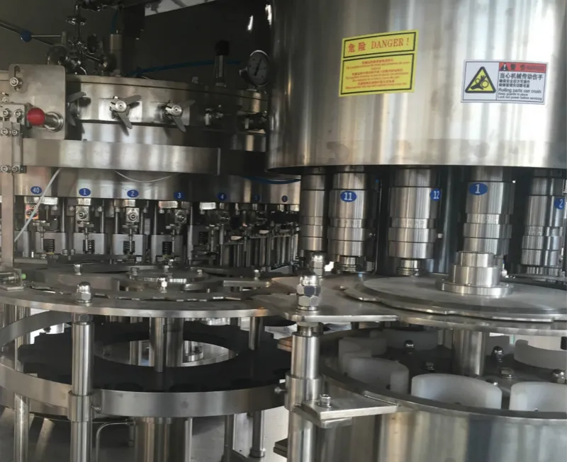 Carbonated Drink Beverages Water Filling Production Line