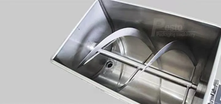 China Good Supplier Semi Auto Horizontal Chilli Sauce, Ground Beef, Jam, Ketchup Mixing Filling Machine