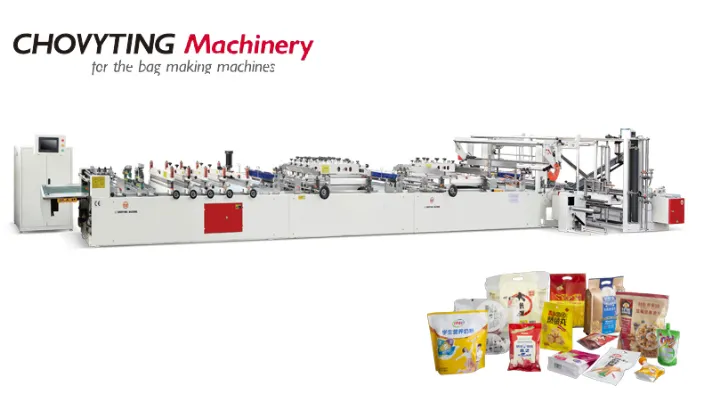 Coffee Valve Center Sealing Pouch Bag Making Machine