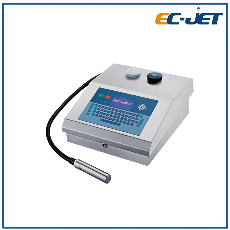 Continuous Chinese Date Code Industrial Coding Machine with Compatible Linx Ink (EC-JET500)