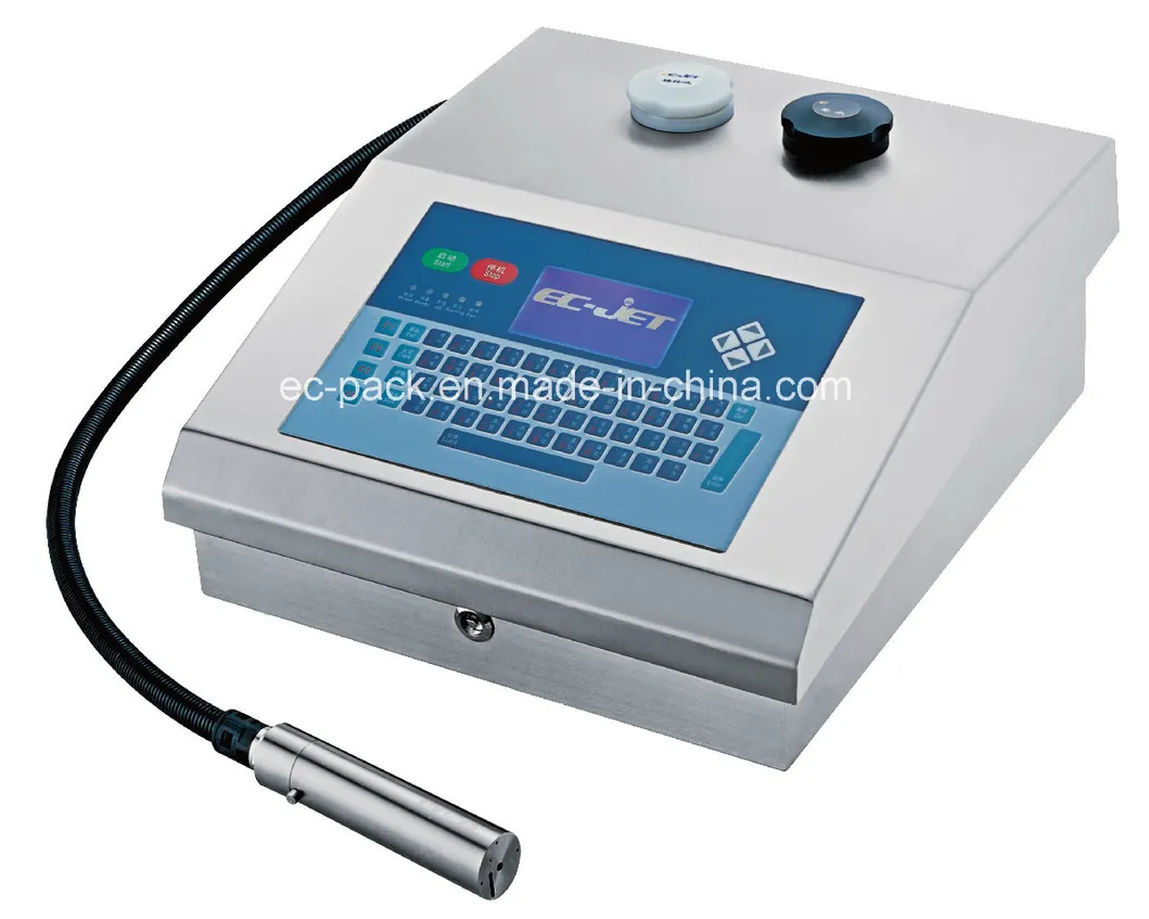 Continuous Chinese Date Code Industrial Coding Machine with Compatible Linx Ink (EC-JET500)