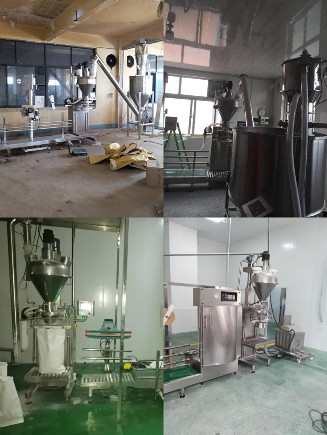 DJ-1b3+50W Stainless Steel Semi Automatic 10kg 25kg Medicine Milk Powder Filling Packing Packaging Machine