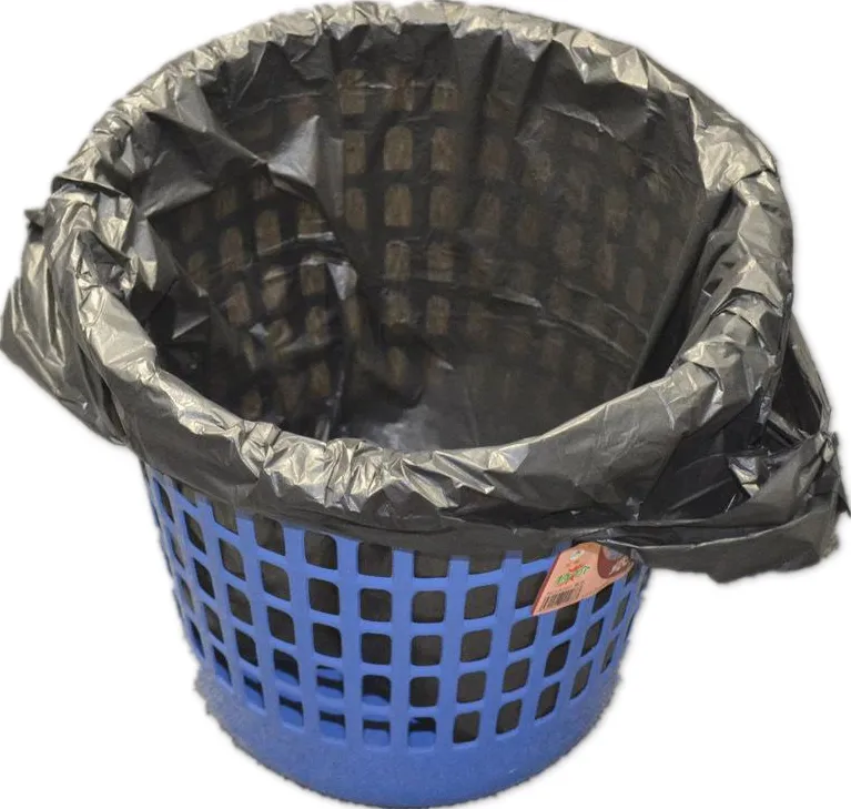 Double Line Coreless in Roll Plastic Garbage Bag Making Machine