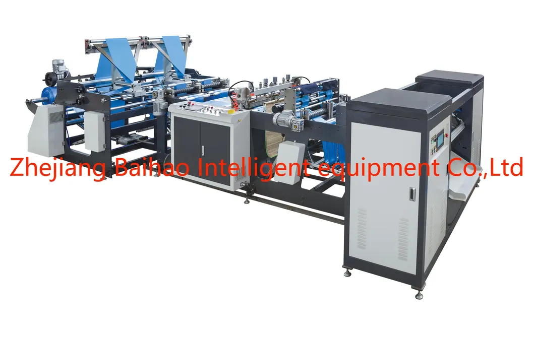 Double Line High Speed Bio T-Shirt Plastic Bag Making Machine