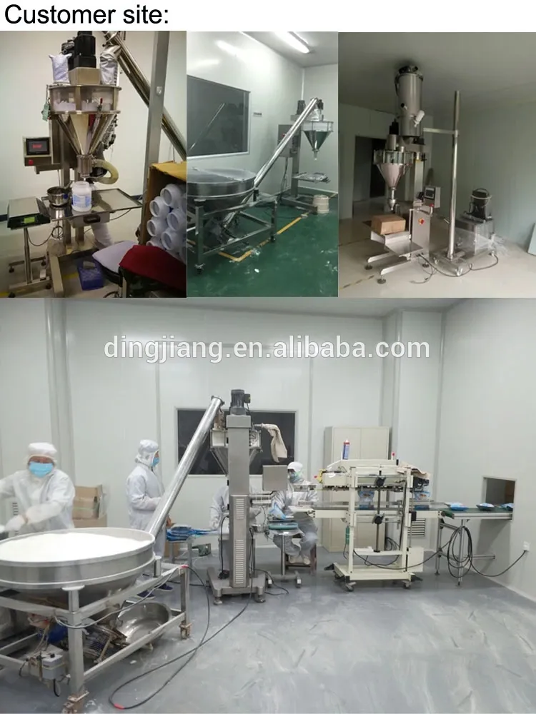 Easy to Clean Semi Automatic 100g 5000g Coffee Milk Powder Filling Packaging Machine