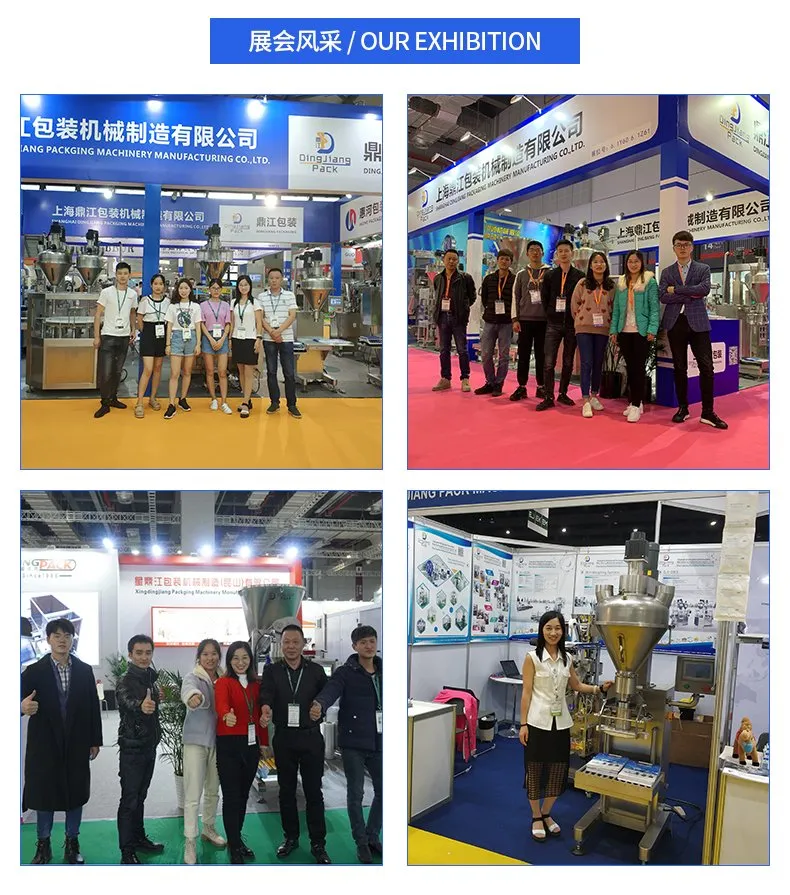 Easy to Clean Semi Automatic 100g 5000g Coffee Milk Powder Filling Packaging Machine