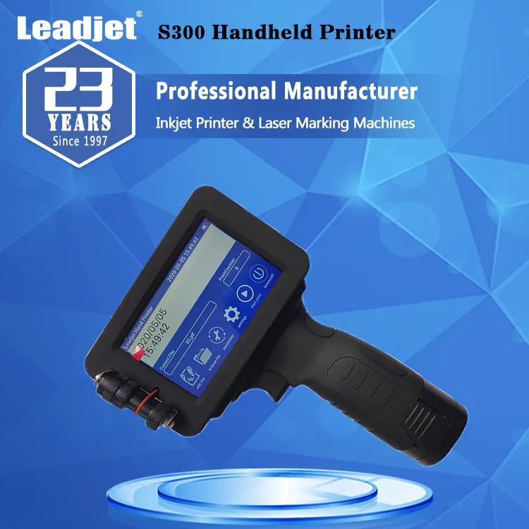 Expiration Date Handjet Printer/Mini Handheld Coding Machine Barcode Printer Arabic/English