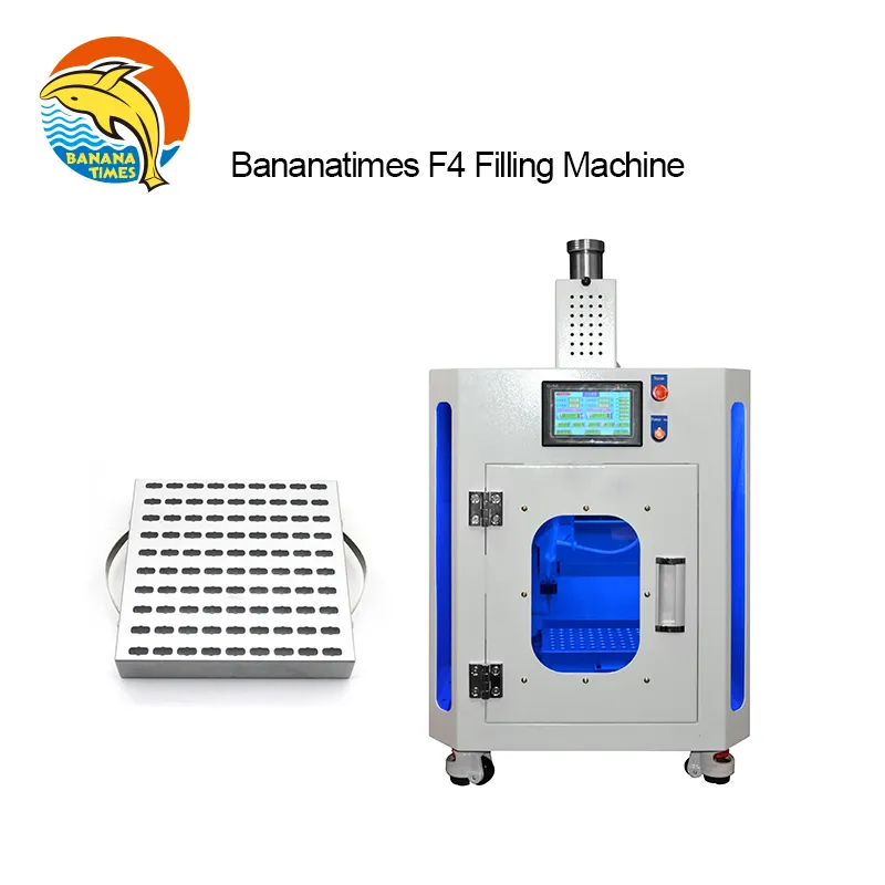 F4 Automatic Cbd Oil Filling Machine for E Cigarette Cartridges