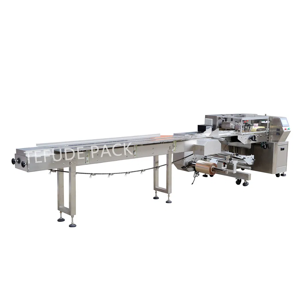 Factory Direct Bottom Film Roll Horizontal Packing Machine Flow Wrapping Machine Foshan Guangdong Manufacturer