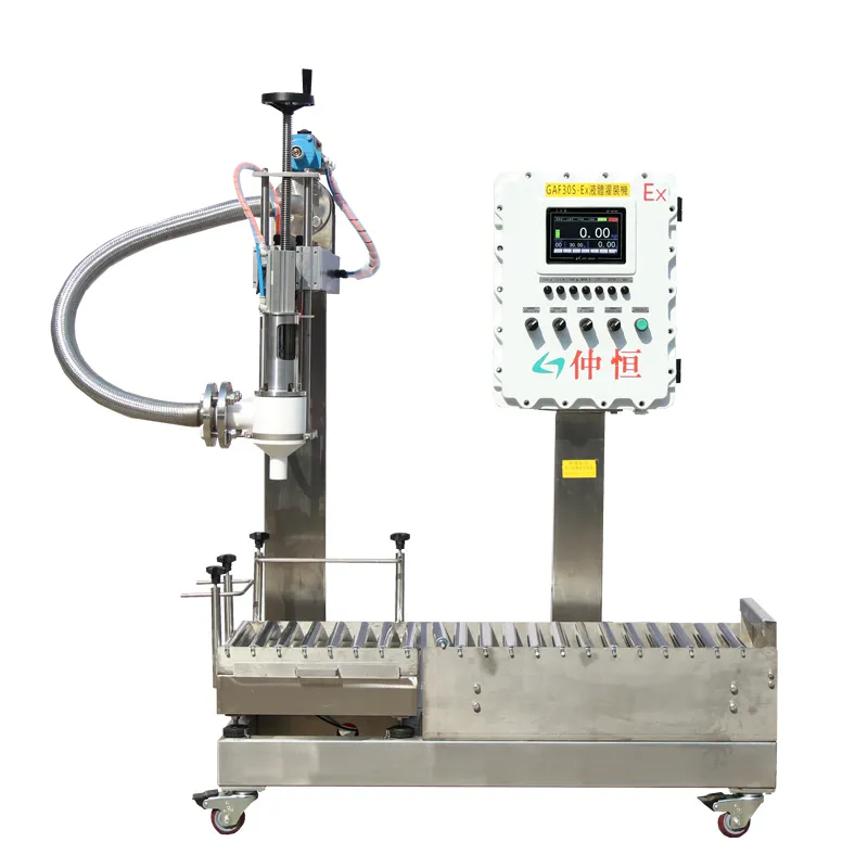 Factory Price Resin Coating Filling and Capping Machine Short Nozzle Barrel 10-30L/Kg