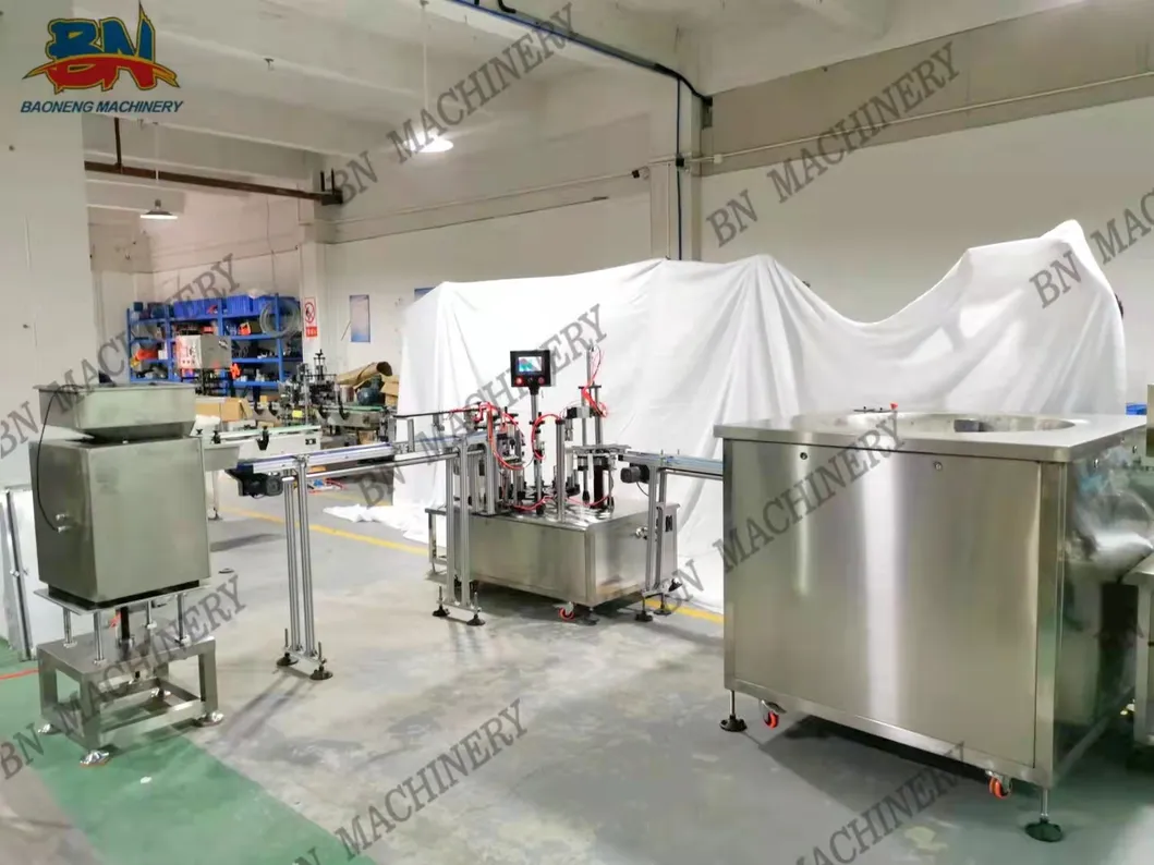 Factory Supply Automatic Effervescent Tablet Tube Filler with Tube Count Filling Capping Labeling Production