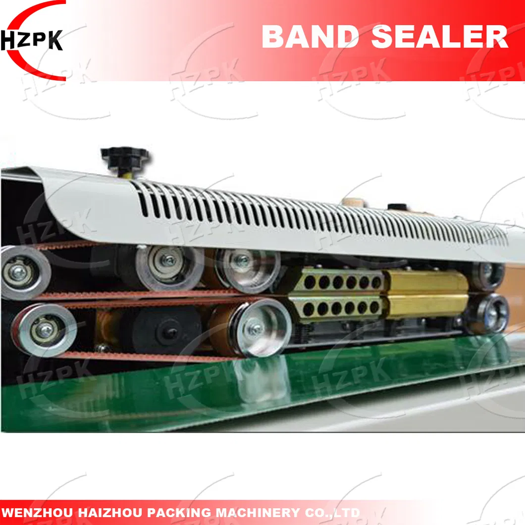 Fr-980 Automatic Continuous Band Sealing Machine with Solid-Ink Coding